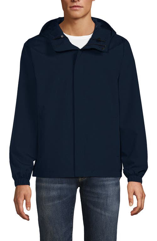 LANDS' END LANDS' END SQUALL WATERPROOF PACKABLE RAIN JACKET
