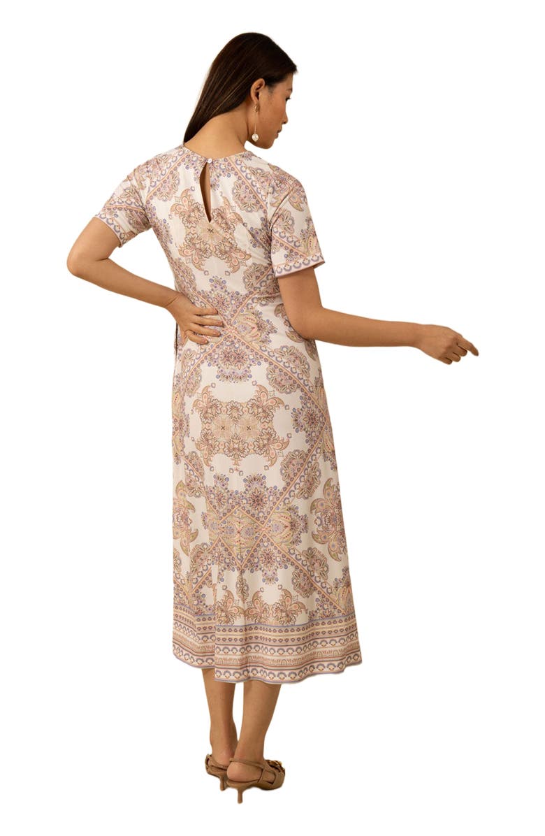 Halebob Emberly Jersey Dress, Alternate, color, 