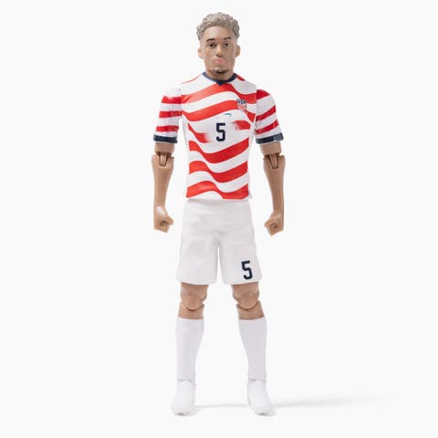 Sockers 2026 USMNT Antonee Robinson Home Jersey 8" Soccer Action Figure
