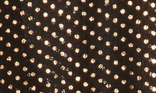 T Tahari Metallic Dot Long Sleeve Button-up Shirt In Multi