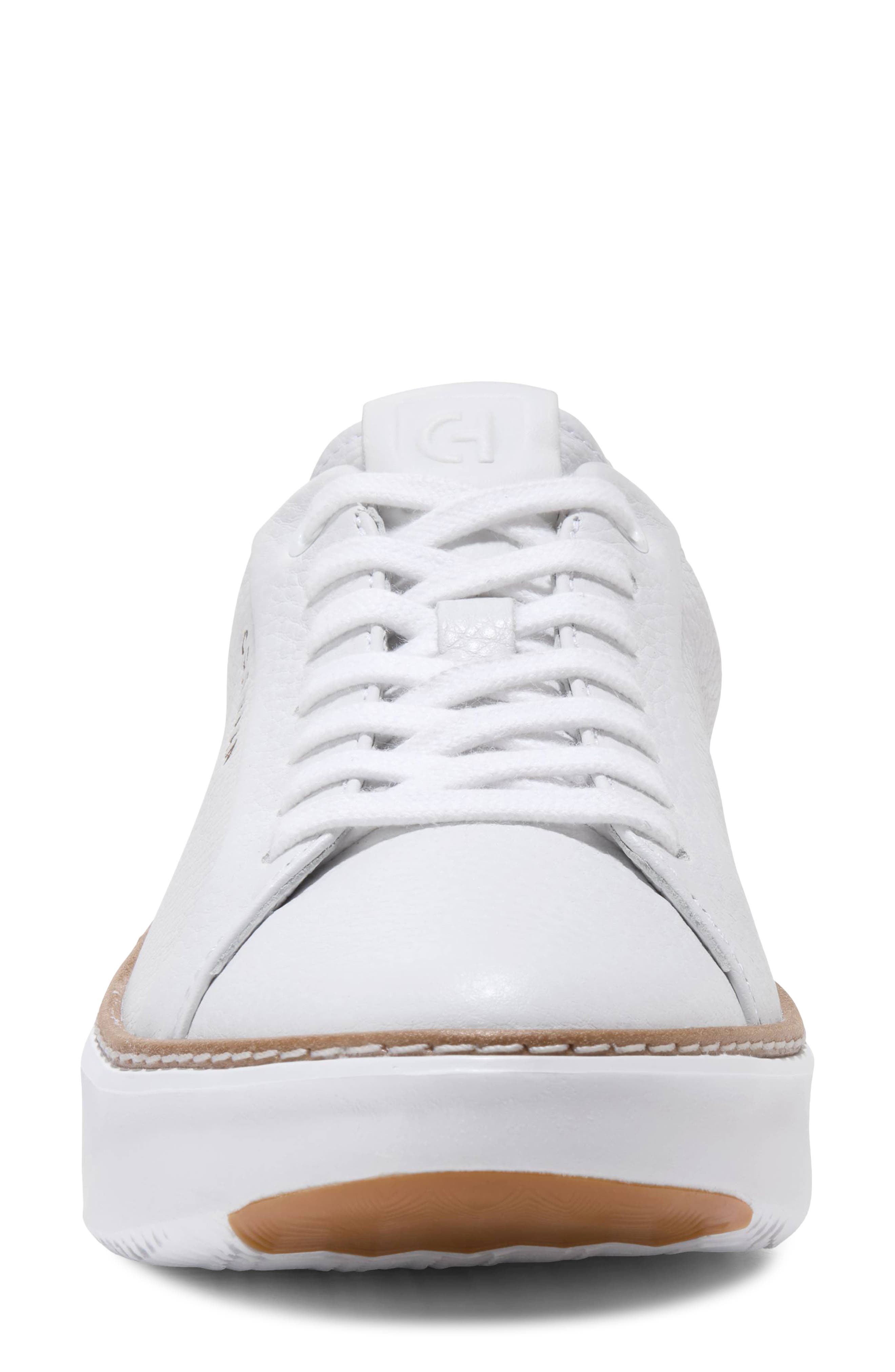 Cole Haan GrandPro Topspin Sneaker, Alternate, color, White Wp Leather