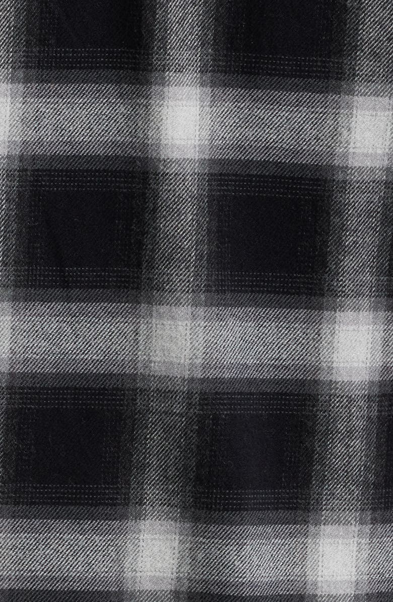 Rails Roy Relaxed Fit Plaid Stretch Cotton Snap-Up Shirt, Alternate, color, 