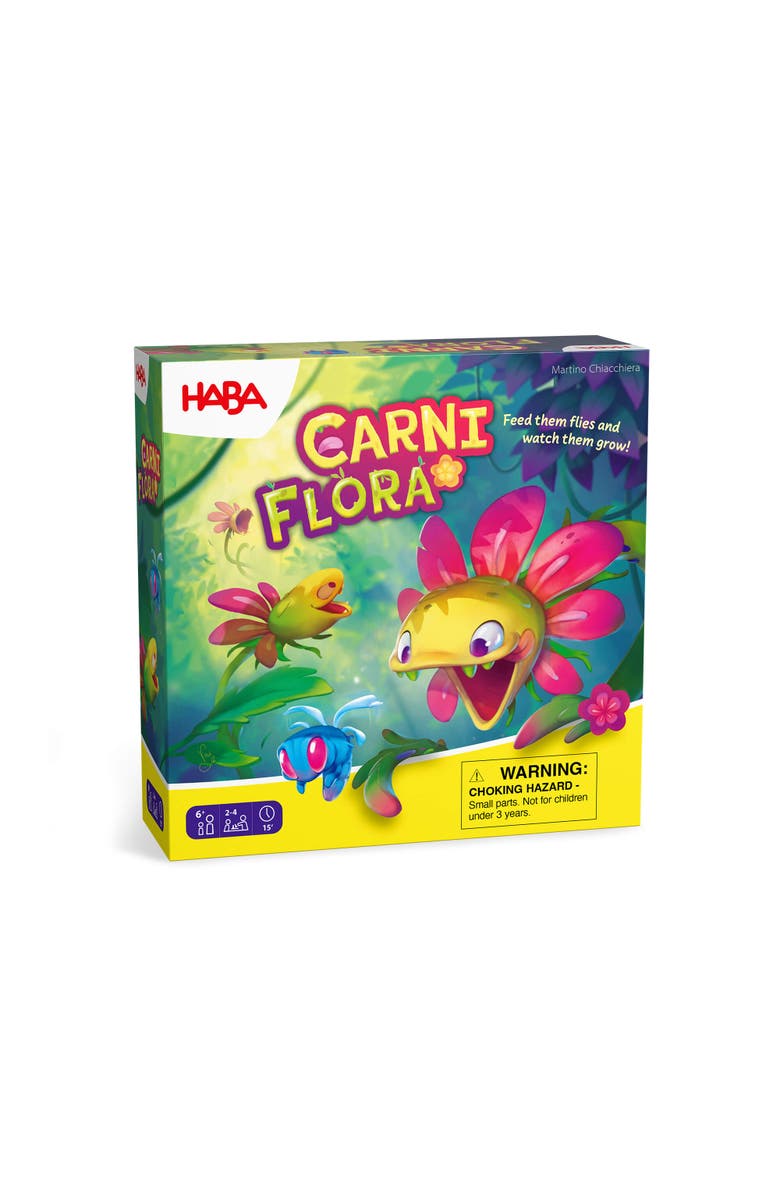 HABA Carni Flora Strategic Tile Placement Game, Main, color, Multi