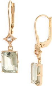 Anzie Jac + Jo Aurora Rectangular Drop Earrings