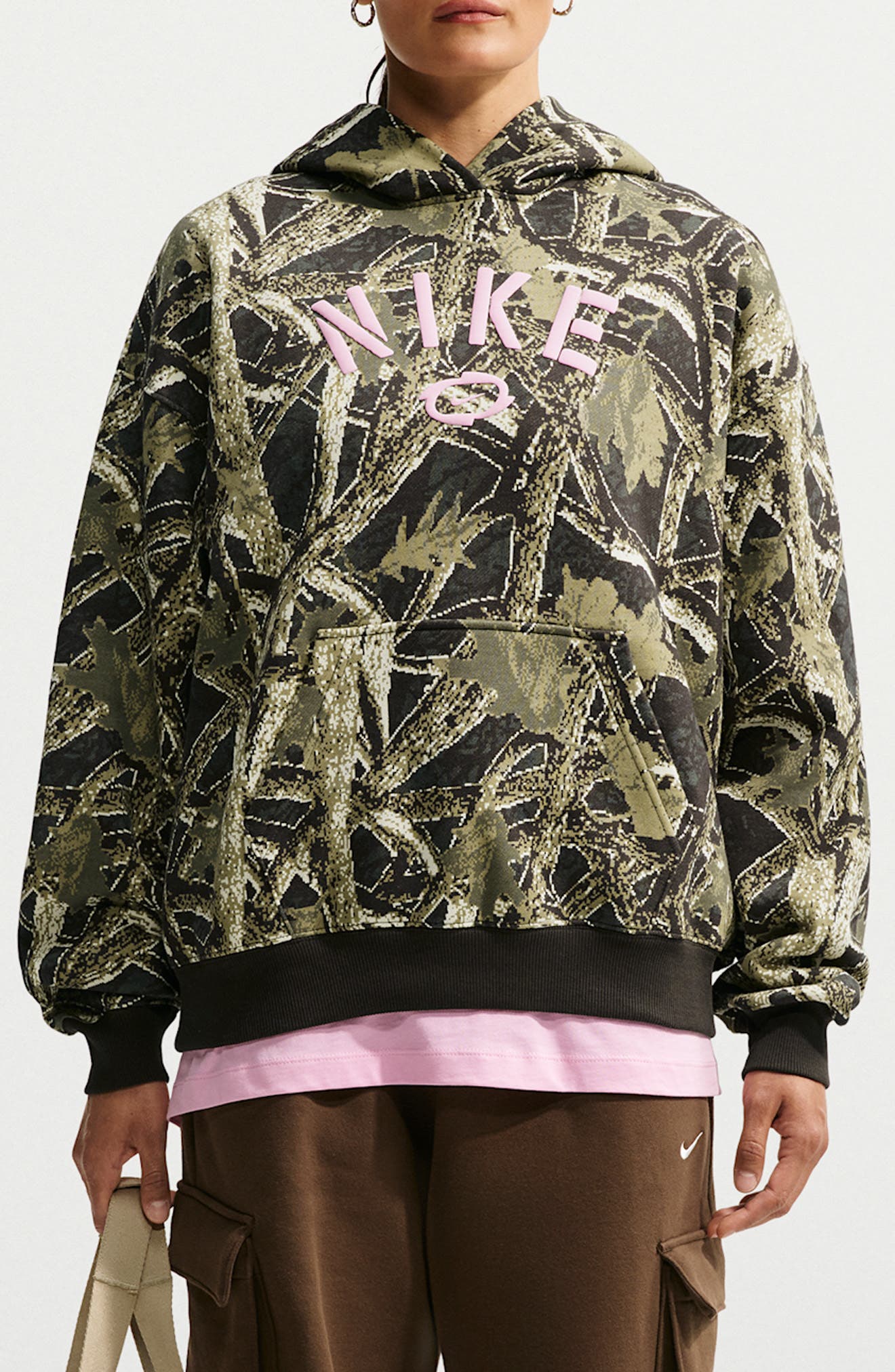 selected CAMO GREEN/ PINK RISE