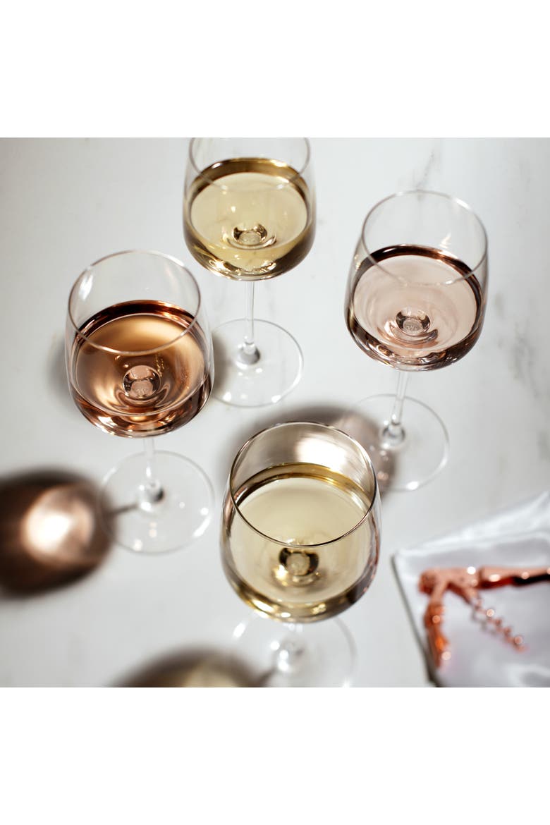 Reserve Julien Crystal Chardonnay Glasses Set of 4, Alternate, color, Clear