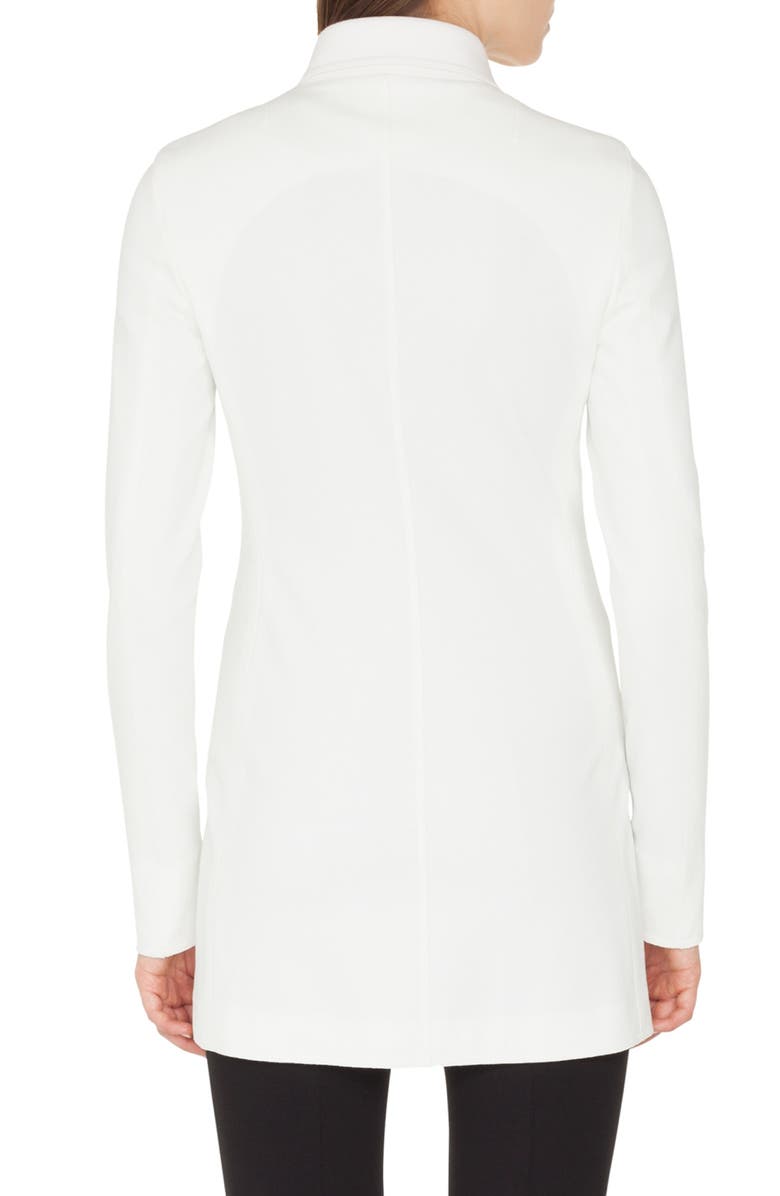 Akris punto Long Biker Jacket, Alternate, color,