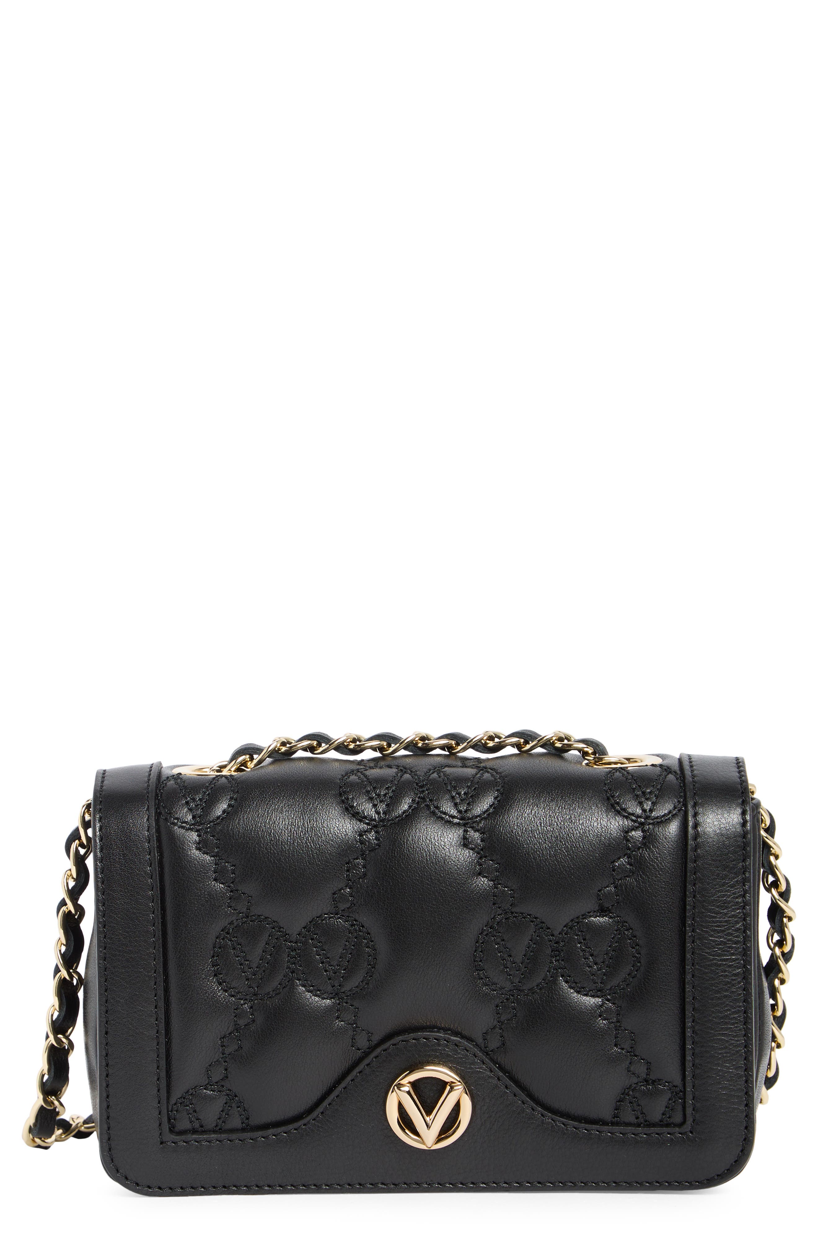 VALENTINO BY MARIO VALENTINO Lady Monogram Matelasse Crossbody Bag, Main, color, 