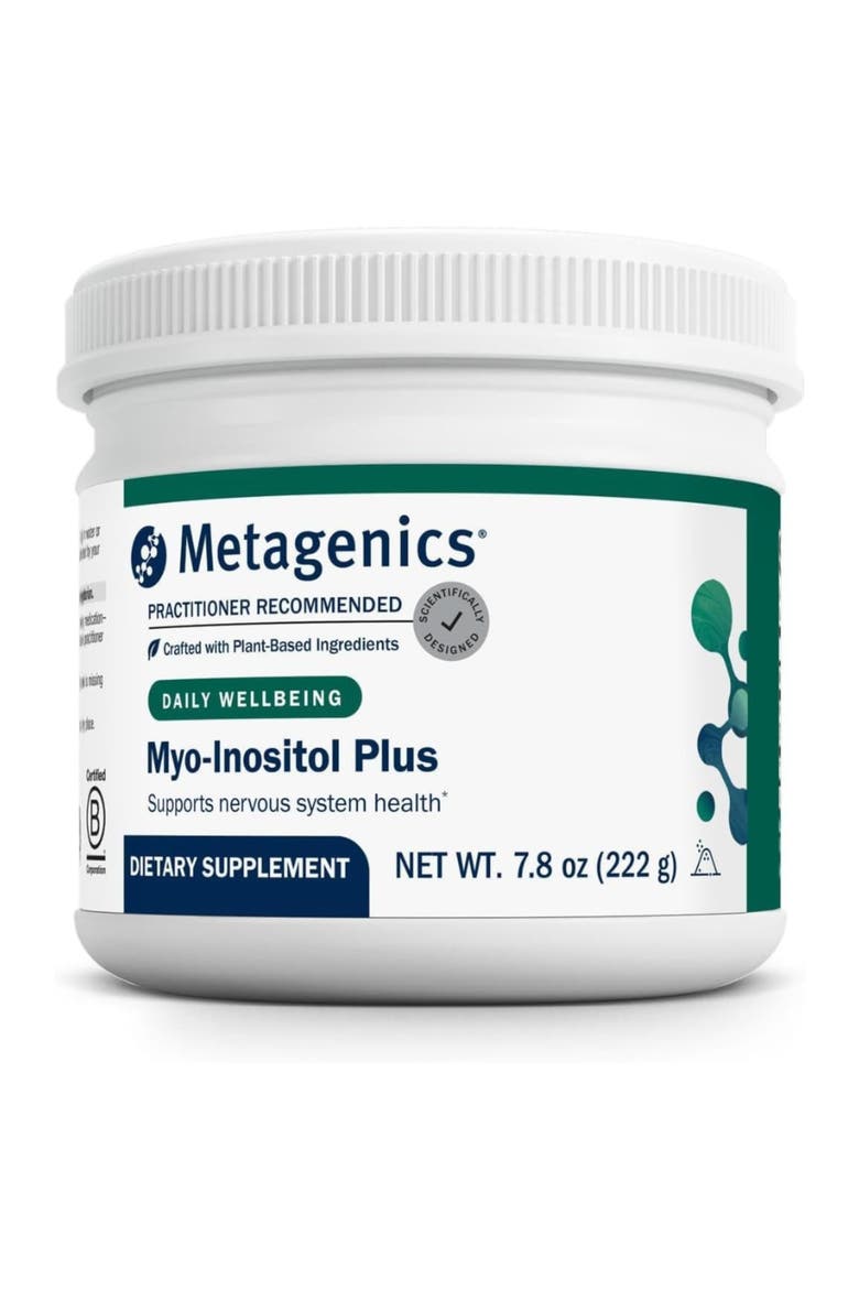Myo-Inositol Plus Chelated Magnesium Nervous System Support Supplement 30 Servings, Alternate, color, None