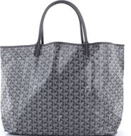 Pre-Owned Goyard Saint Louis Tote Coated Canvas GM