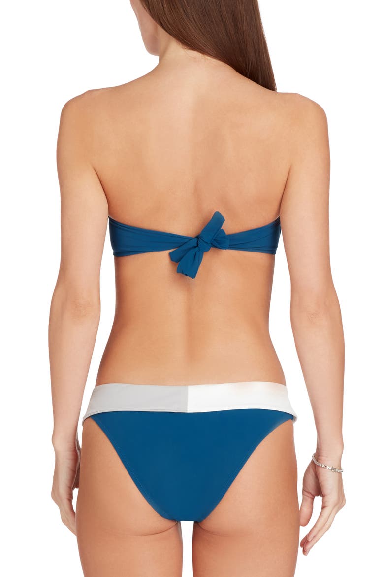 Capri colorblock Bikini Bottom, Alternate, color, Mineral Blue