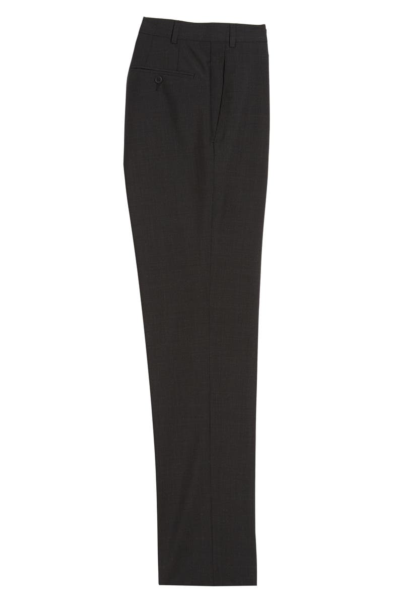 John W. Nordstrom<sup>®</sup> Torino Flat Front Solid Wool Trousers, Alternate, color, 