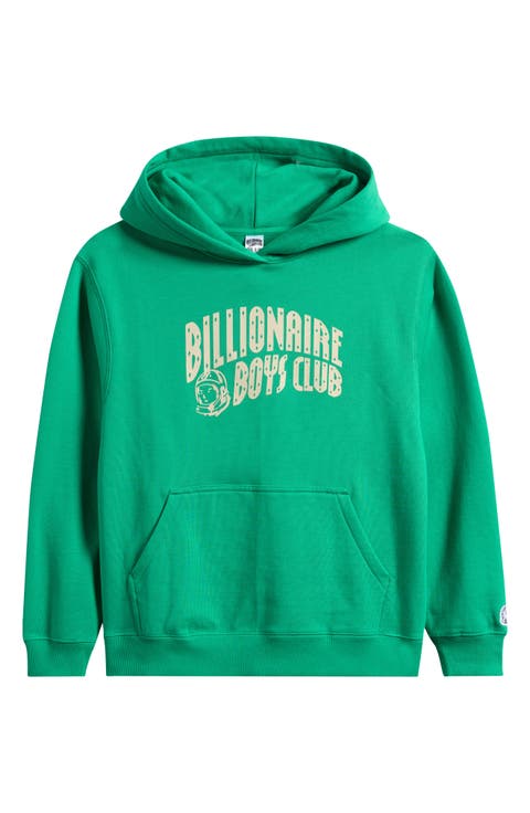 Kids' Curve Logo Graphic Hoodie (Little Kid & Big Kid)