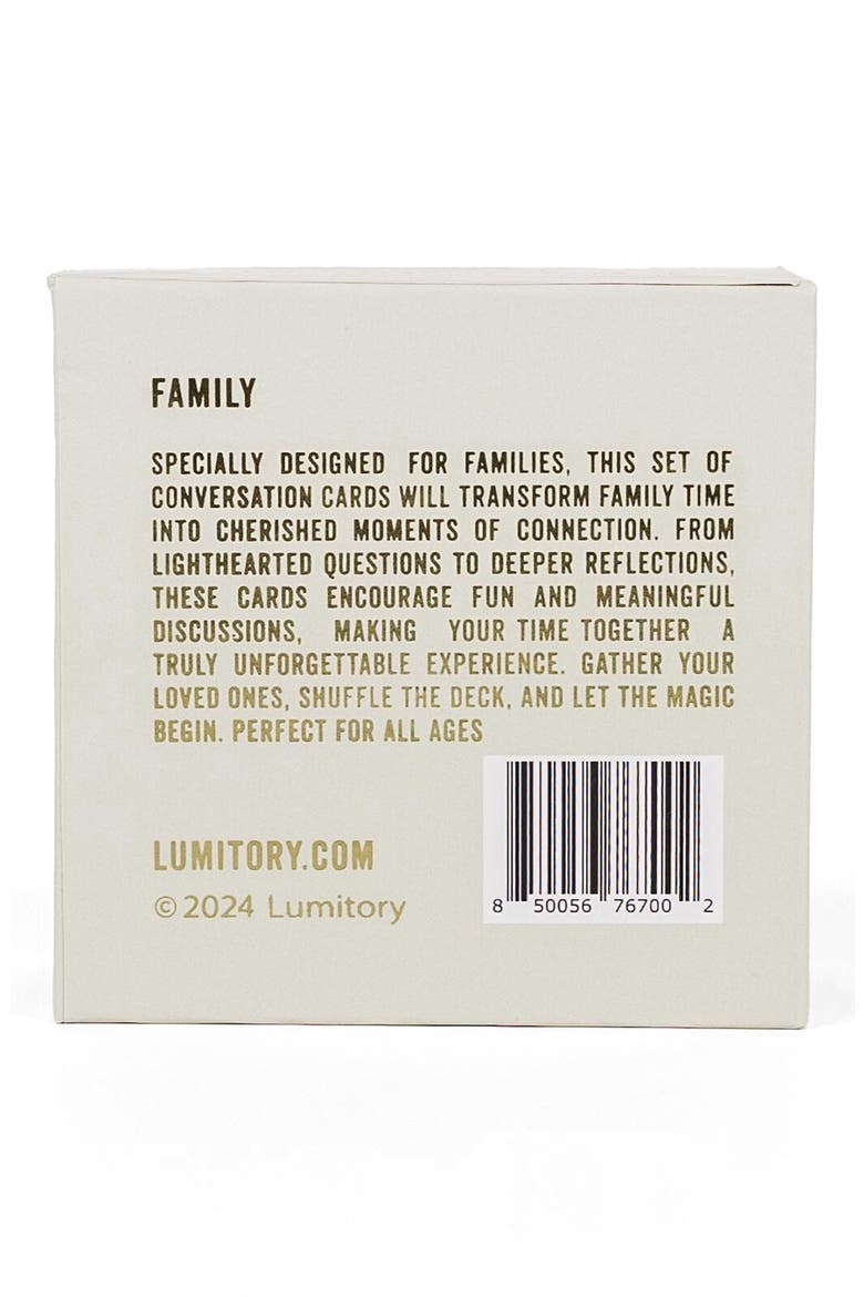 Family Conversation Cards, Alternate, color, CHAMPAGNE