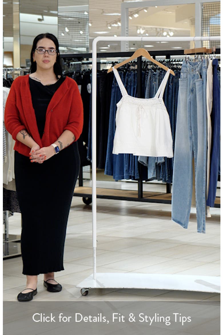 Broderie Cotton Camisole video