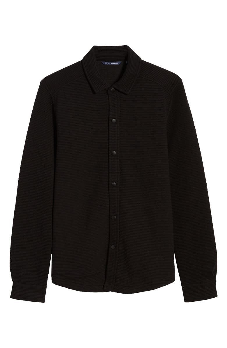 Cutter & Buck Coastal Ribbed Shirt Jacket, Main, color, 