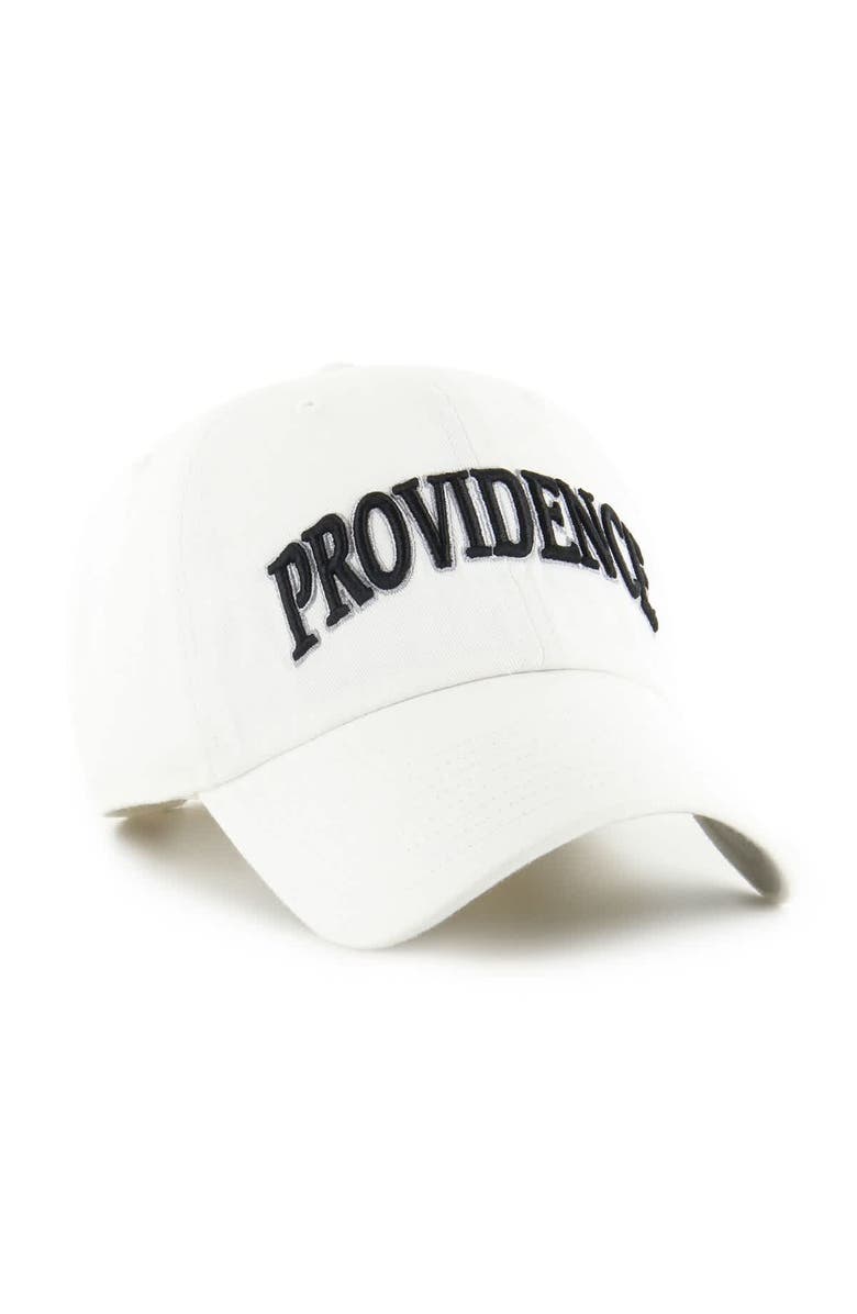 '47 Men's '47 White Providence Friars Clean Up Adjustable Hat, Alternate, color, 