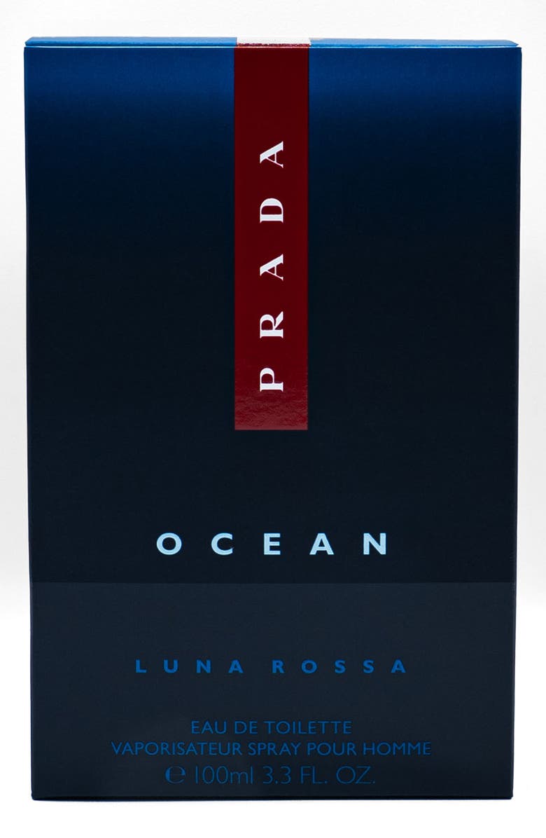 Prada Luna Rossa Ocean Eau de Toilette, Alternate, color, 