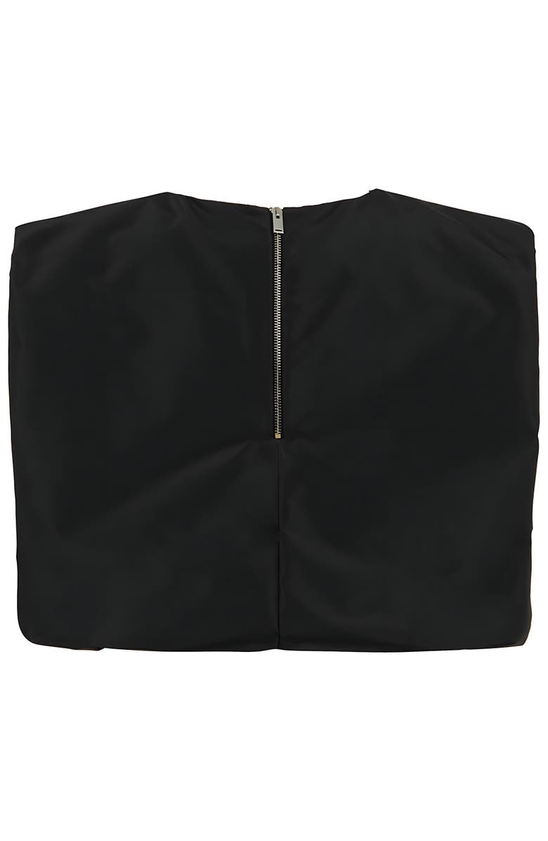 Nocturne Taffeta Crewneck Blouse, Alternate, color,