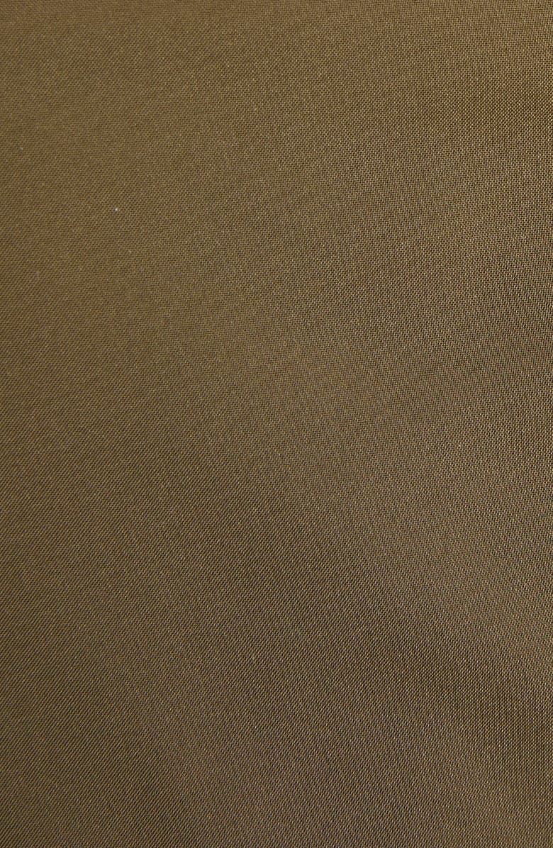 TOM FORD Microcompact Poplin Swim Trunks, Alternate, color, Military Green/ Black