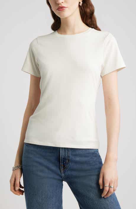 Nordstrom Pima Cotton Blend Crewneck T-Shirt