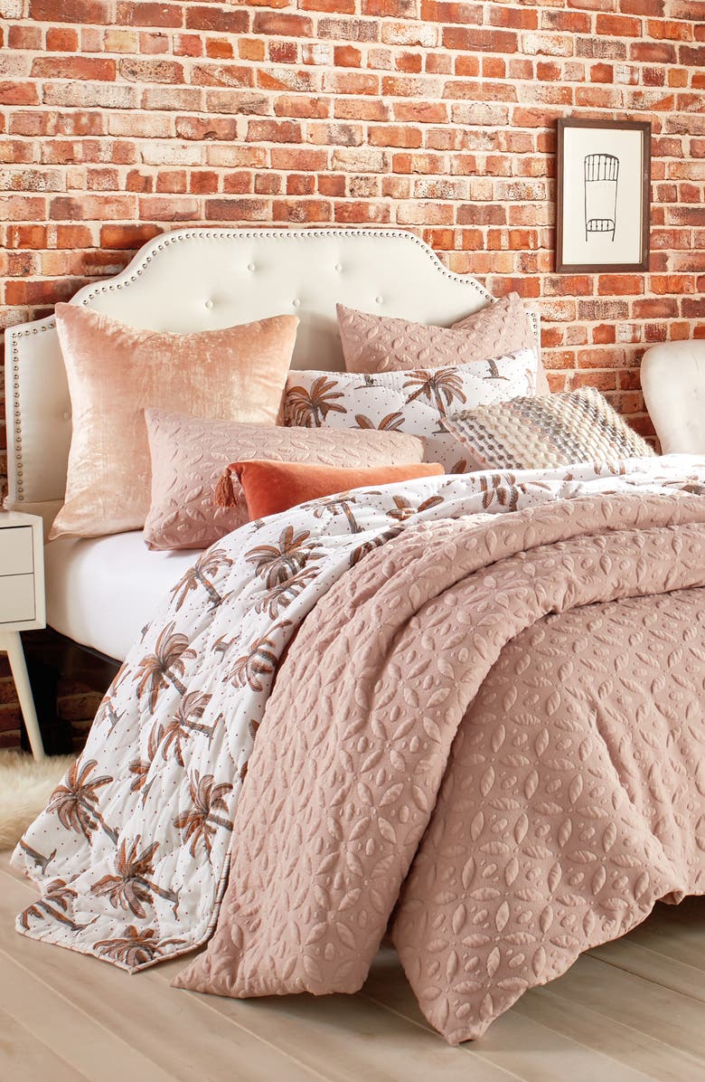 Peri Home Velvet Tassel Accent Pillow, Alternate, color,