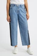 CITY BLUES High Waist Crescent Leg Jeans