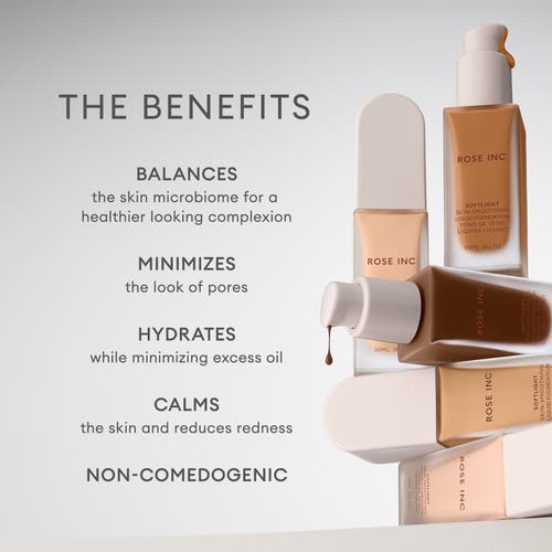 Rose Inc Softlight Skin-smoothing Liquid Foundation 29c Deep Cool In Brown