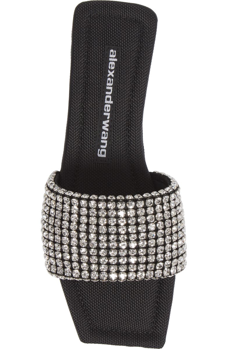 Alexander Wang Anya Crystal Slide Sandal, Alternate, color,