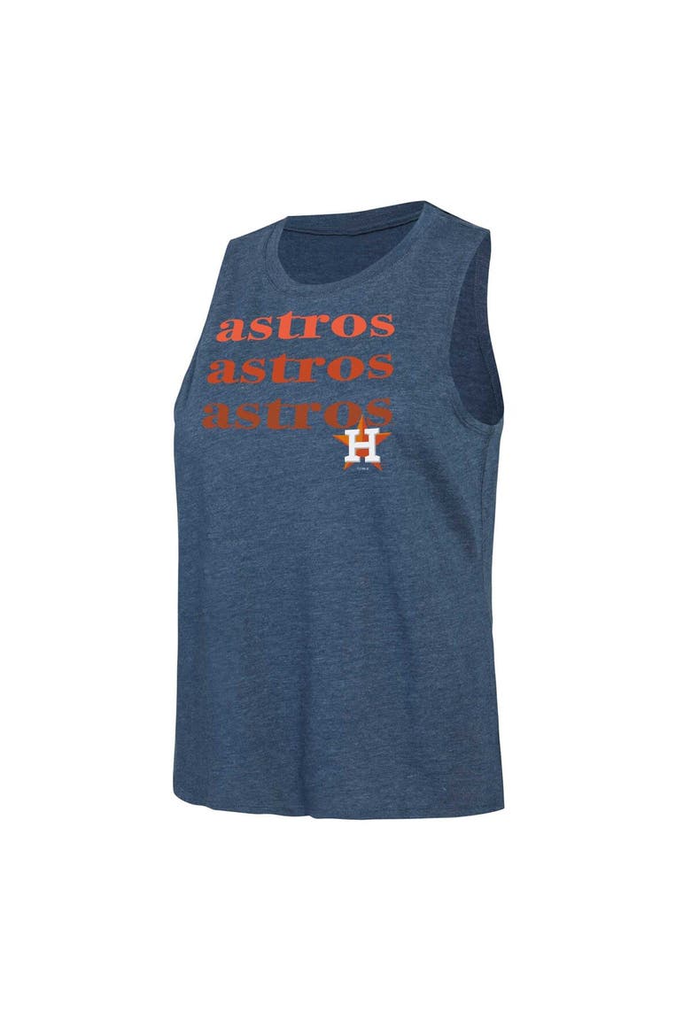 Women's Concepts Sport Charcoal/Navy Houston Astros Meter Muscle Tank and Pants Sleep Set, Alternate, color, Charcoal