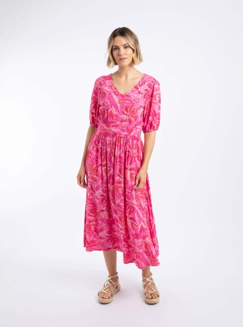 Dilsha Printed Midi Dress