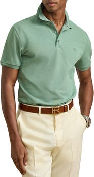 Ralph Lauren Purple Label Embroidered Logo Cotton Piqué Polo