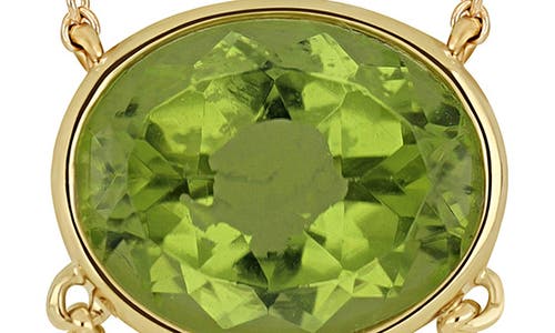 Bony Levy 14k Gold Peridot Pendant Necklace In Gold