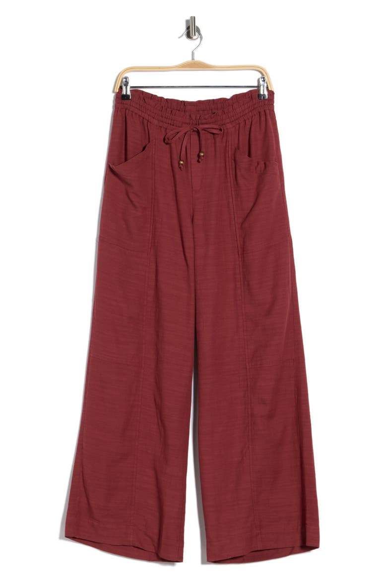 Ultra Skyrise Paperbag Pants, Alternate, color, APPLE BUTTER
