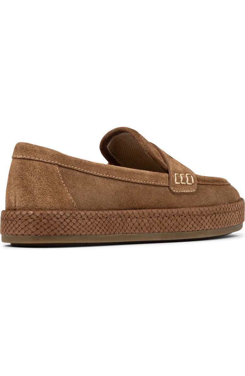 Donald Pliner Genova Platform Loafer, Alternate, color, Saddle