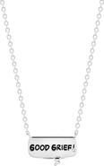 Crislu x Peanuts® GOOD GRIEF! Thought Bubble Pendant Necklace