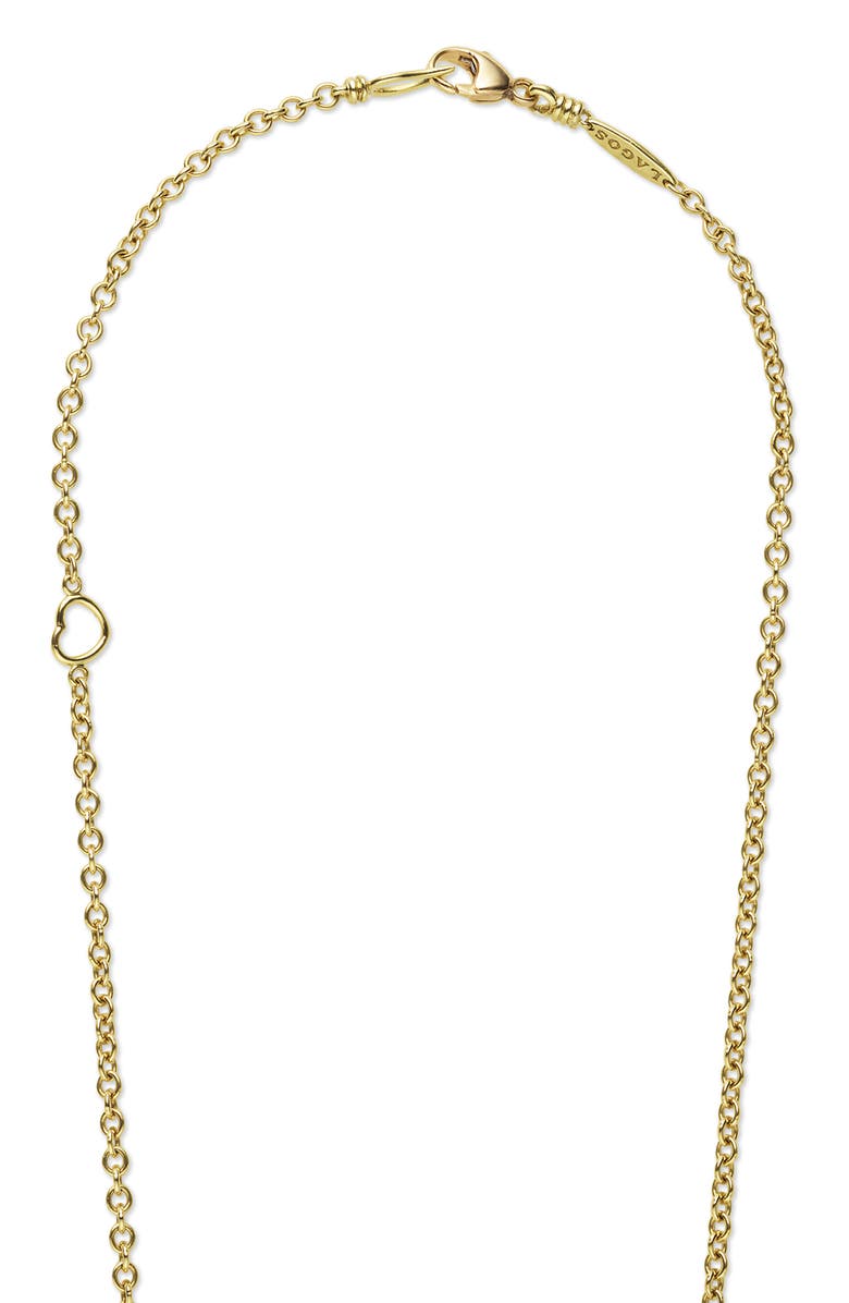 LAGOS Rare Wonders Karat Golf Pendant Necklace, Alternate, color, Gold