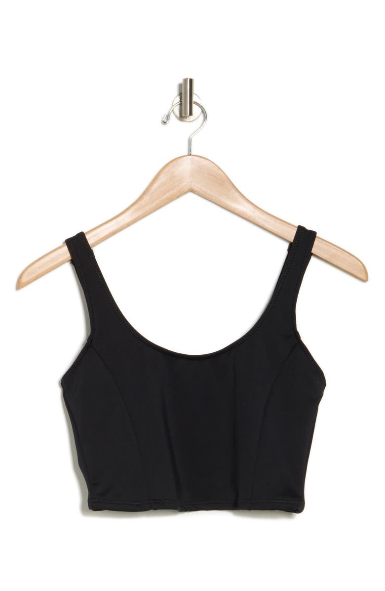 Good American Compression Scuba Knit Bikini Top, Alternate, color,