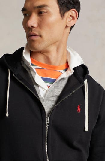 Polo RalphLauren｜HOOD/ZIP-UP (710941857002) Polo Ralph Lauren Polo zip-up Hoodie | Blue | FARFETCH