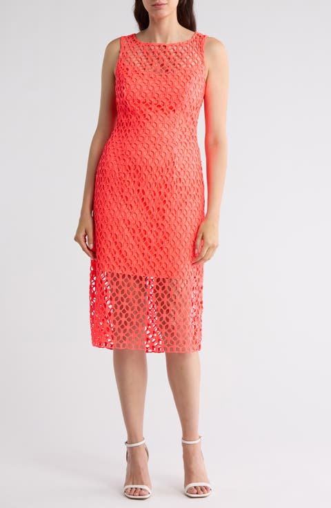 Eleanor Sleeveless Cutout Shift Dress