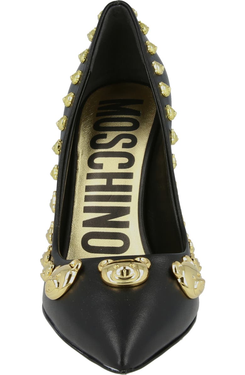 Moschino Teddy Bear Stud Pump, Alternate, color,