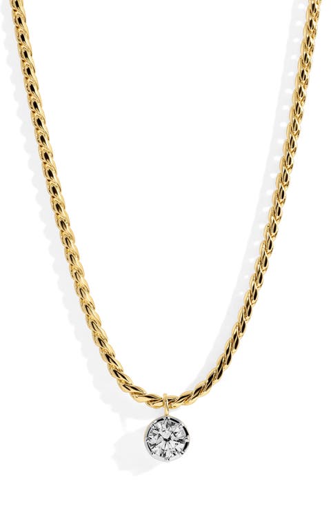 Bruna Cubic Zirconia Pendant Necklace