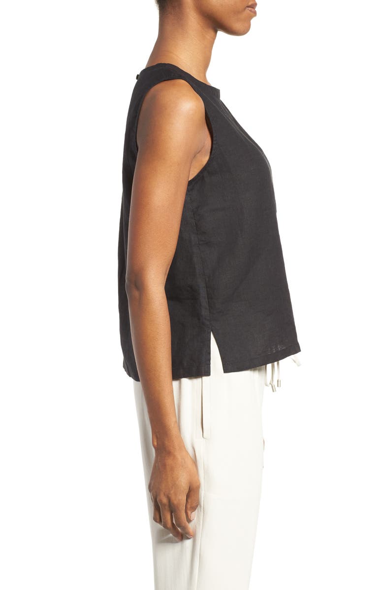 Eileen Fisher Linen Shell, Alternate, color,