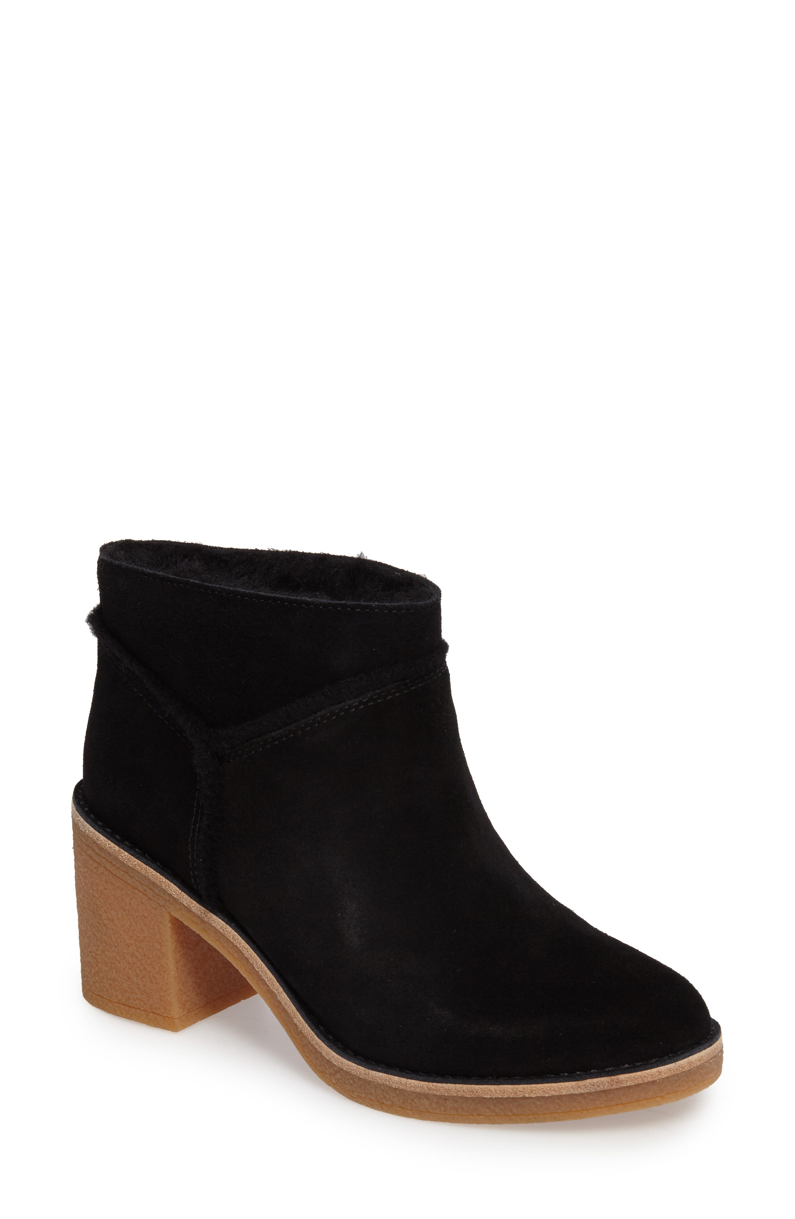 UGG<sup>®</sup> Kasen Genuine Sheepskin Lined Bootie, Main, color, 