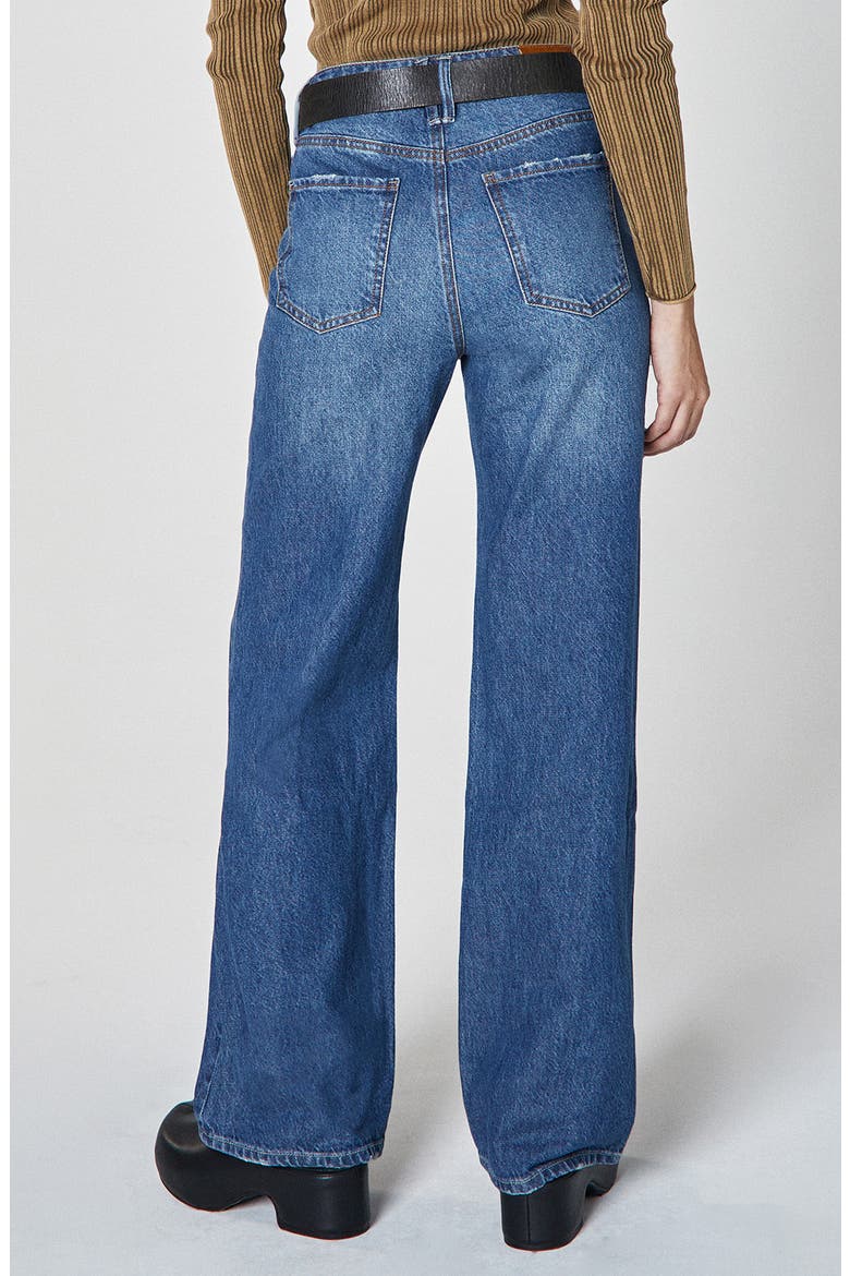 Jolene High Waist Flare Leg Jeans, Alternate, color, CODA