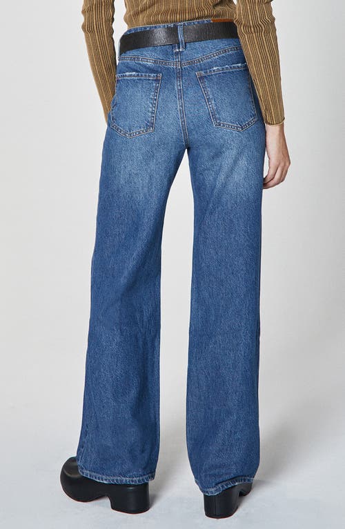 Unpublished Jolene High Waist Flare Leg Jeans In Coda