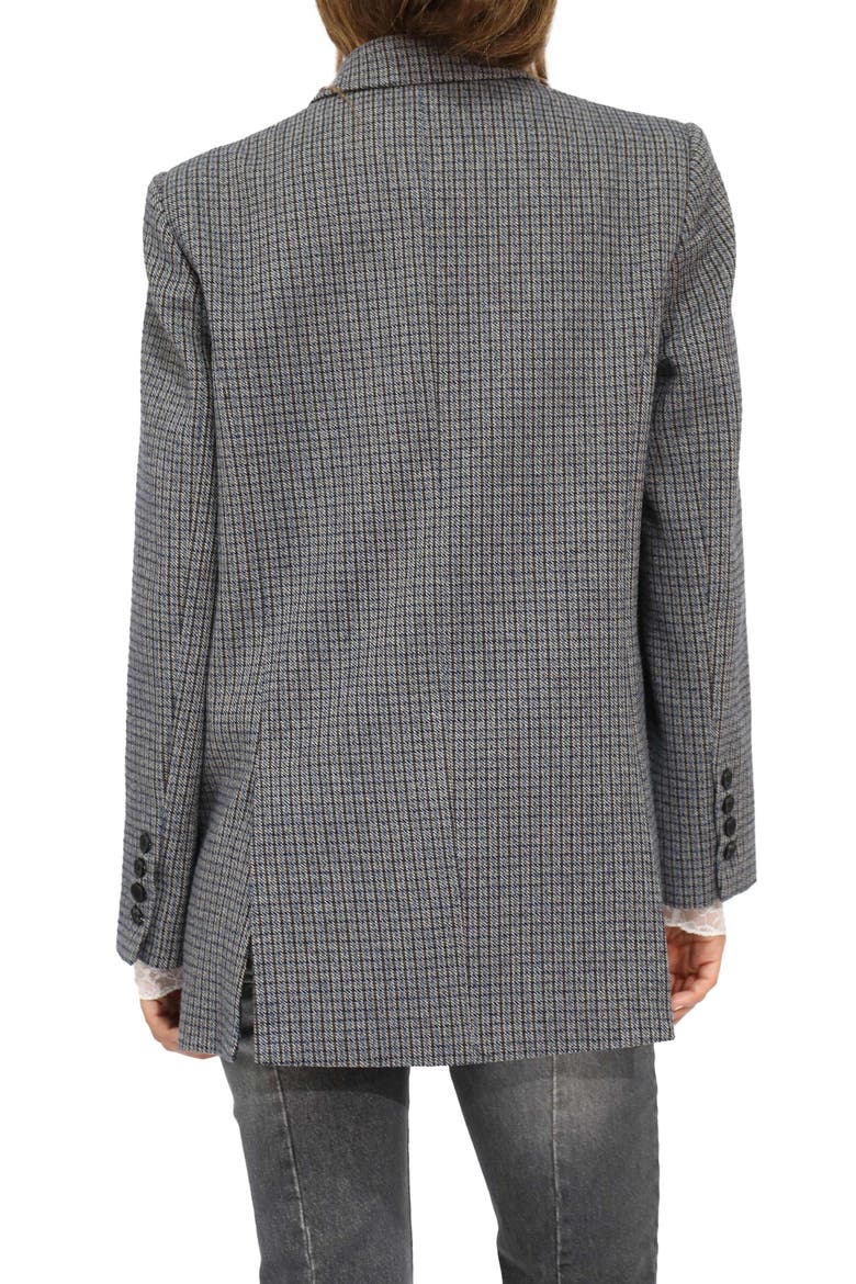 Big Brother Talk Double Breasted Blazer, Alternate, color, BLUE