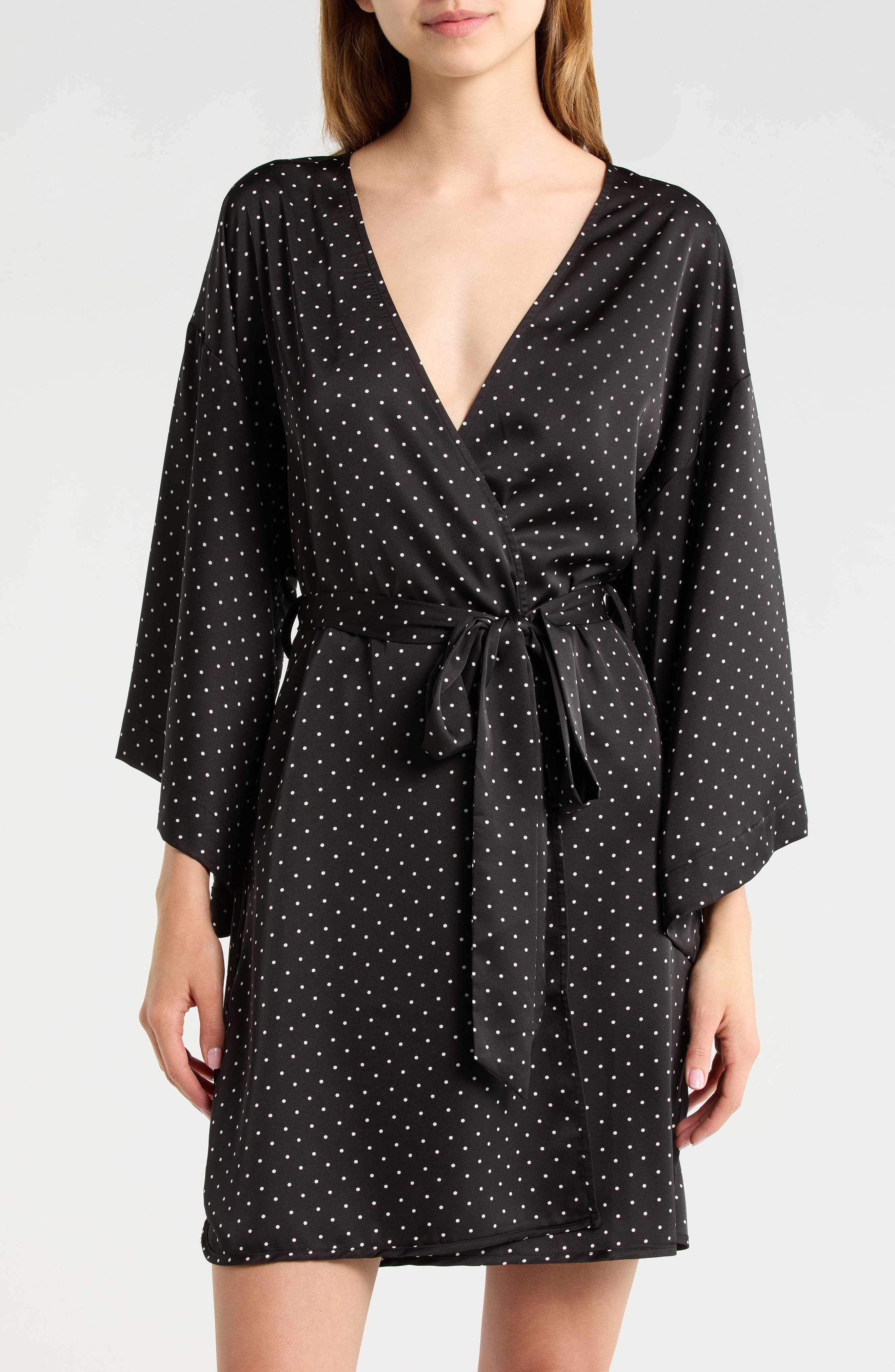 selected BLACK- IVORY POLKA DOT