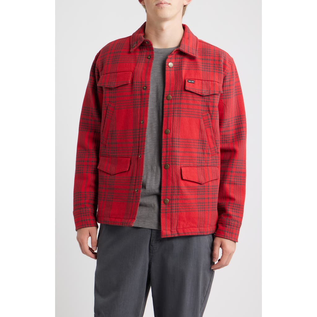 Dark Seas Zilker Cotton Blend Button-up Shirt In Multi