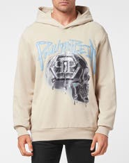 PHILIPP PLEIN Hooded Sweatshirt Skull Men